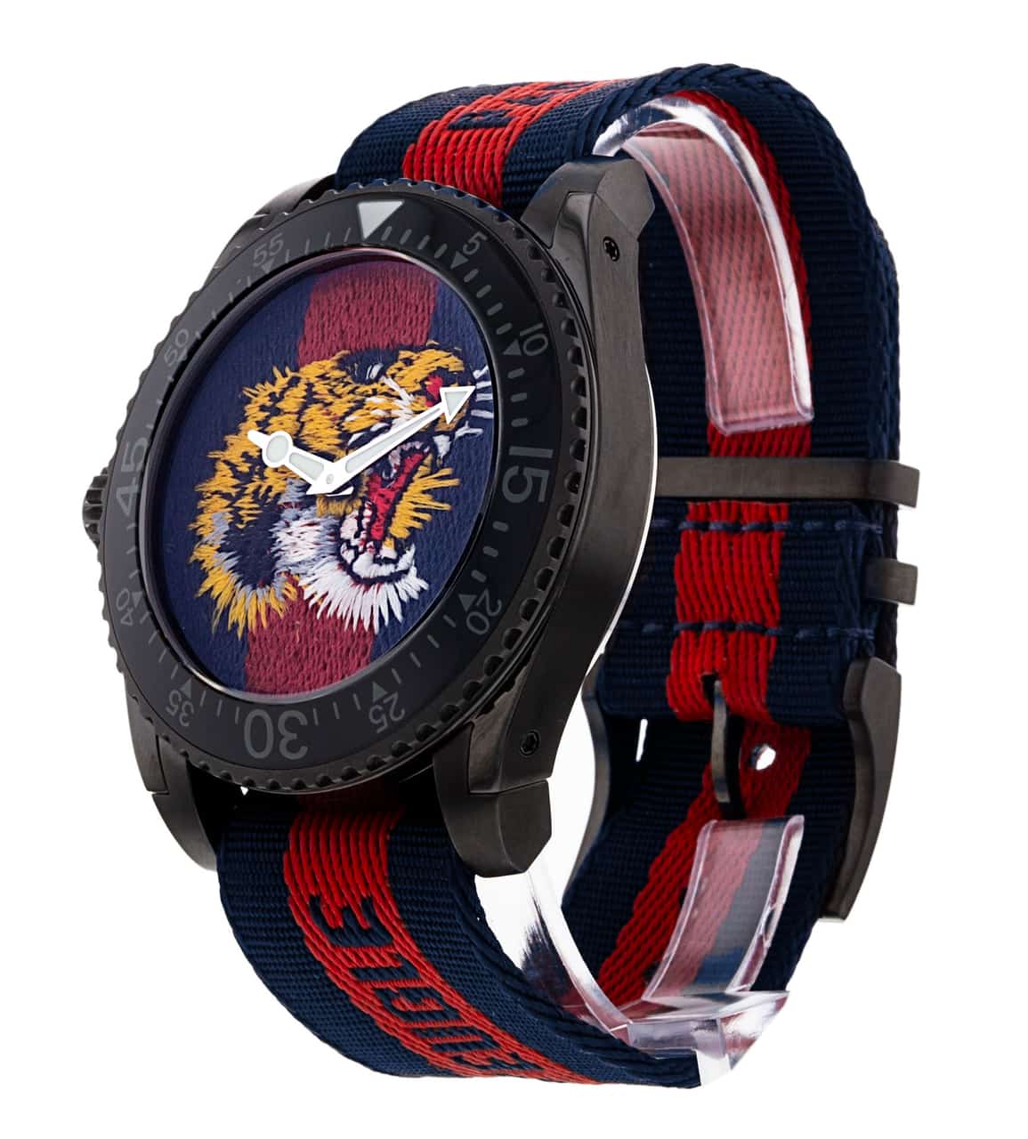 Gucci tiger 2025 dive watch